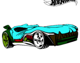 Dibujo Hot Wheels 3 pintado por luchitos