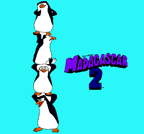 Madagascar 2 Pingüinos