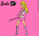 Dibujo Barbie la rockera pintado por REYSINCHI1