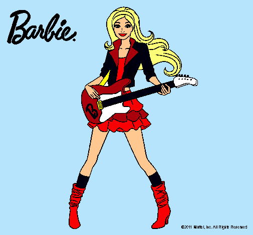 Barbie guitarrista