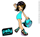 Dibujo Polly Pocket 12 pintado por toilet