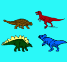 Dibujo Dinosaurios de tierra pintado por fagundez