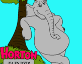 Dibujo Horton pintado por soylomas