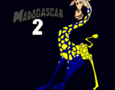 Dibujo Madagascar 2 Melman pintado por JavierAMG