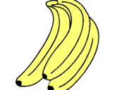 Dibujo Plátanos pintado por Karencia
