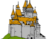 Dibujo Castillo medieval pintado por SILVESTREELG
