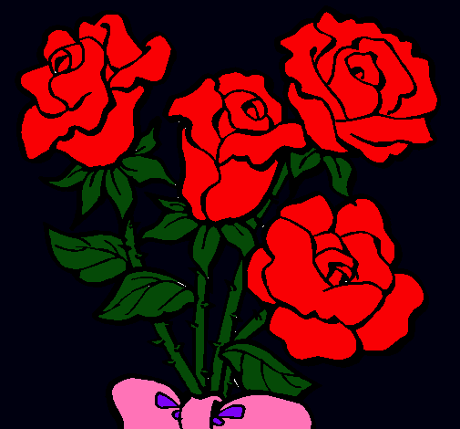 Ramo de rosas