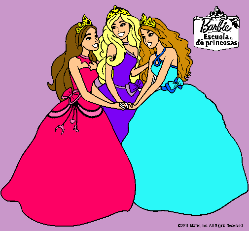 Barbie y sus amigas princesas