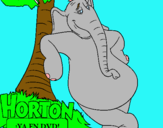 Dibujo Horton pintado por mojarroide