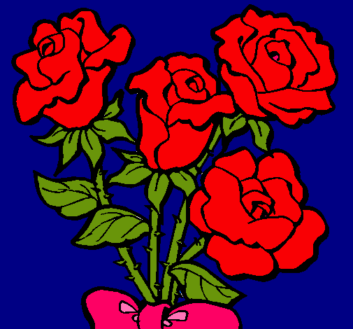 Ramo de rosas