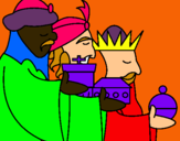 Dibujo Los Reyes Magos 3 pintado por pablofalbiac