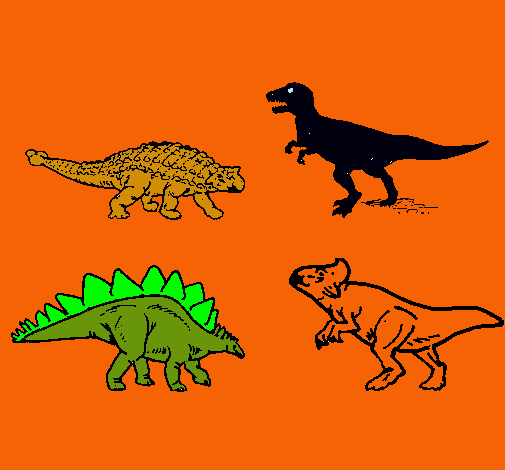 Dinosaurios de tierra