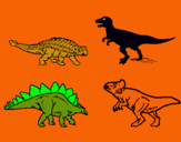 Dibujo Dinosaurios de tierra pintado por gusigussigus