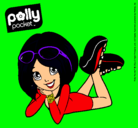 Dibujo Polly Pocket 13 pintado por amira