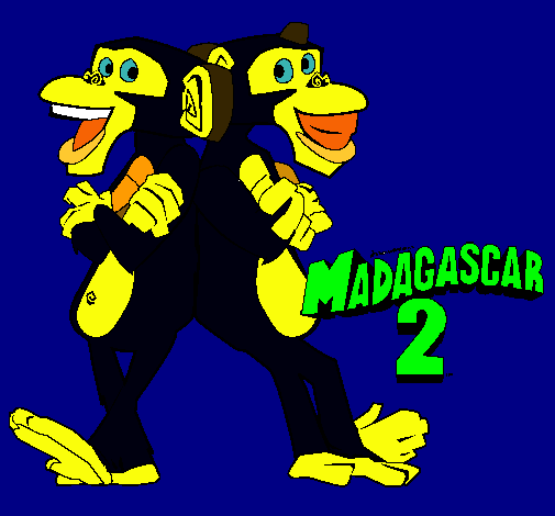 Madagascar 2 Manson y Phil 2