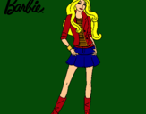 Dibujo Barbie juvenil pintado por princess91