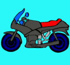 Dibujo Motocicleta pintado por joelguapo