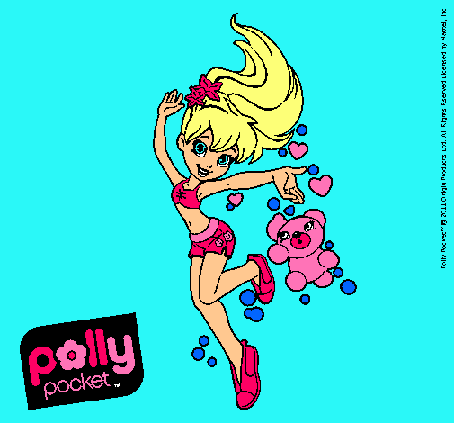 Dibujo Polly Pocket 14 pintado por Daniielaa