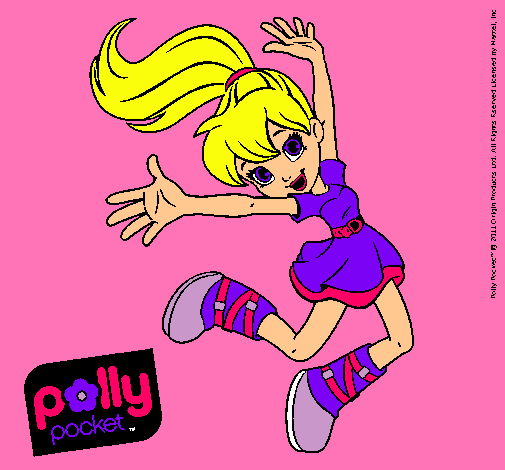 Dibujo Polly Pocket 10 pintado por miniee