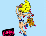 Dibujo Polly Pocket 14 pintado por elissa