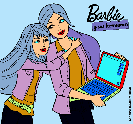 El nuevo portátil de Barbie