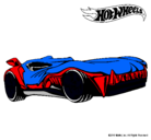 Dibujo Hot Wheels 3 pintado por valles