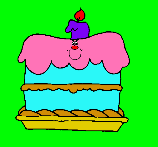 Pastel de cumpleaños