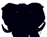 Dibujo Elefante africano pintado por marghely