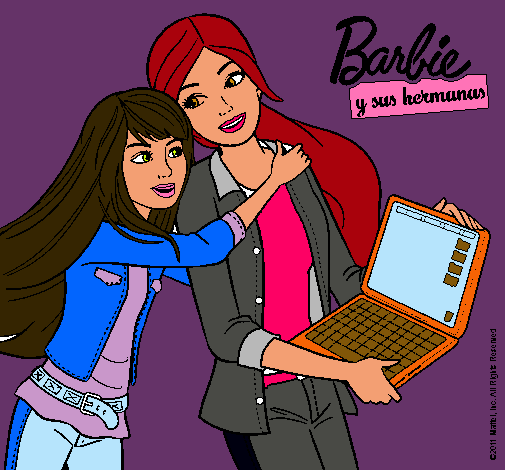 El nuevo portátil de Barbie