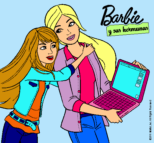 El nuevo portátil de Barbie