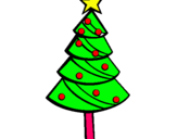 Dibujo Árbol de navidad II pintado por felisuco