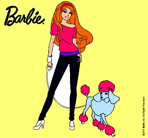 Barbie con look moderno