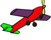 Dibujo Avión de juguete pintado por angeles_divi
