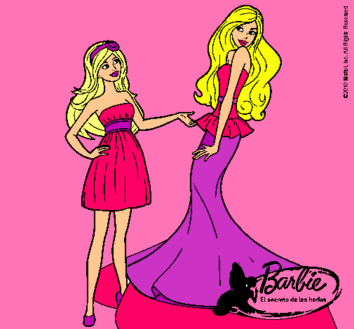 Barbie estrena vestido