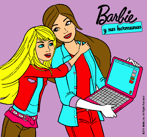 El nuevo portátil de Barbie