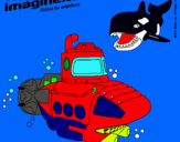 Dibujo Imaginext 3 pintado por sebastiannit