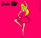 Dibujo Barbie bailarina de ballet pintado por 09456