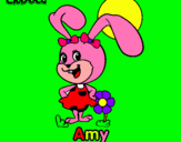 Dibujo Amy pintado por amil