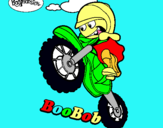 Dibujo BooBob pintado por pichichi