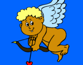 Dibujo Cupido pintado por 65367