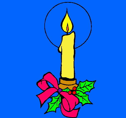 Vela de navidad