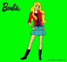 Dibujo Barbie juvenil pintado por cochinamonon