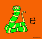 Dibujo Serpiente pintado por darkullo