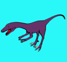 Dibujo Velociraptor II pintado por Gigantusauri