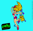 Dibujo Polly Pocket 14 pintado por apurita