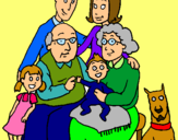 Dibujo Familia pintado por raimon