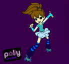 Dibujo Polly Pocket 2 pintado por pometita