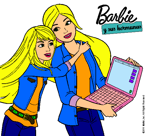 El nuevo portátil de Barbie