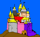 Dibujo Castillo medieval pintado por CHAPULTEPEC