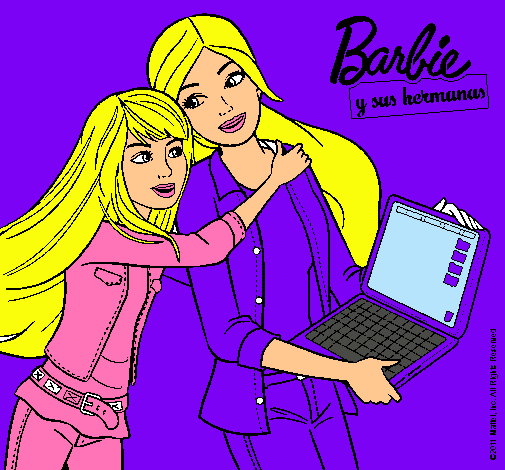 El nuevo portátil de Barbie